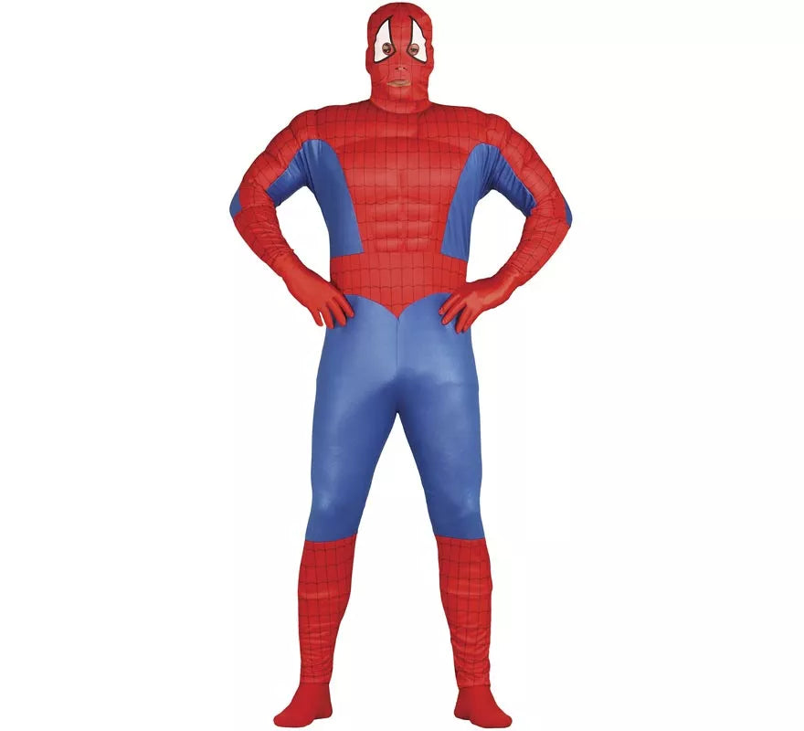 Translation missing: pt-PT.Disfraz de Superhéroe Arácnido musculoso para hombre