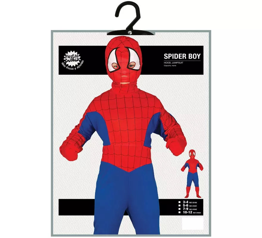 Translation missing: pt-PT.Disfraz de Superhéroe Arácnido para niño