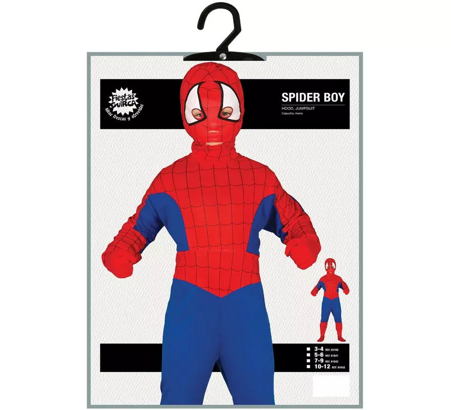 Translation missing: pt-PT.Disfraz de Superhéroe Arácnido para niño