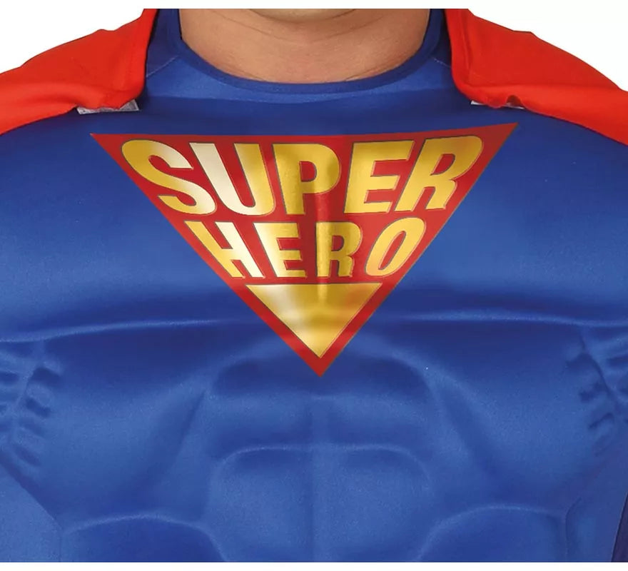 Translation missing: pt-PT.Disfraz de Superhéroe Azul para hombre
