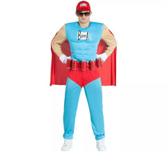 Fato de Birra Super-herói para homem