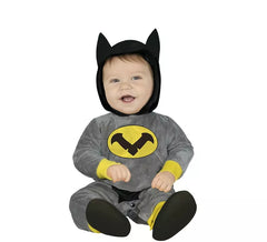 Fato de morcego super-herói para bebê