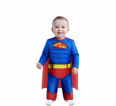 Fato de super-herói para bebê