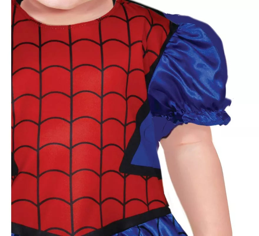 Disfraz de Superheroína Arácnida para bebé