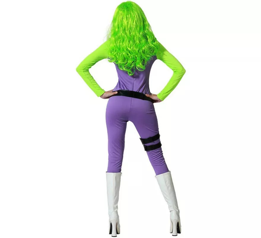 Translation missing: pt-PT.Disfraz de Superheroína verde para mujer