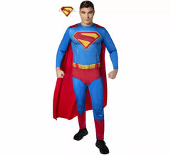 Fato de macacão do Superman para homens