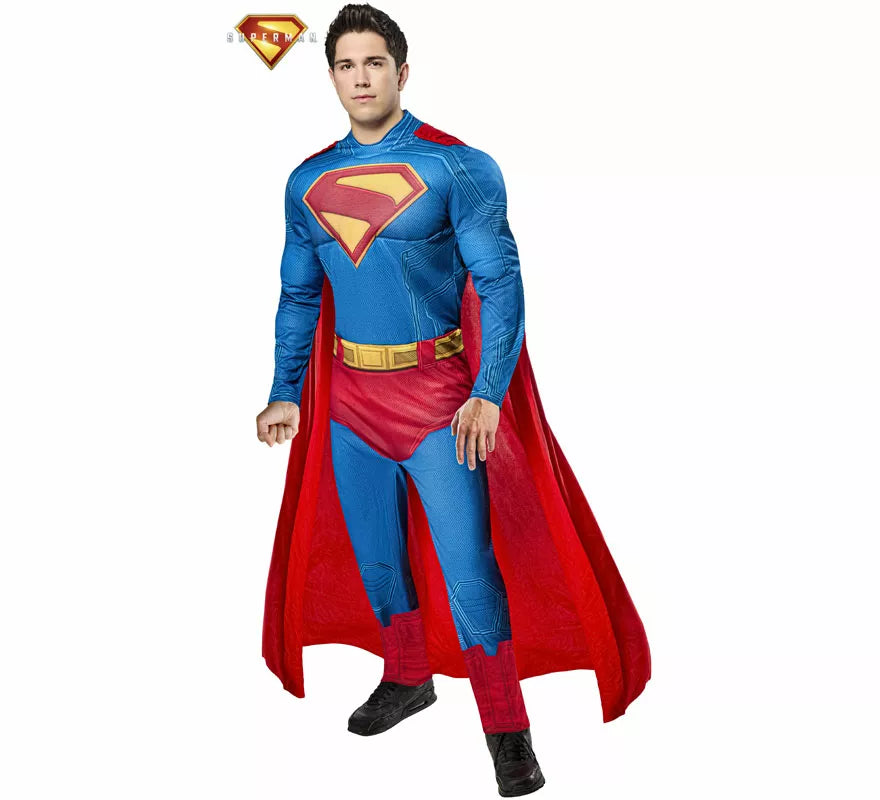 Translation missing: pt-PT.Disfraz de Superman Deluxe para hombre