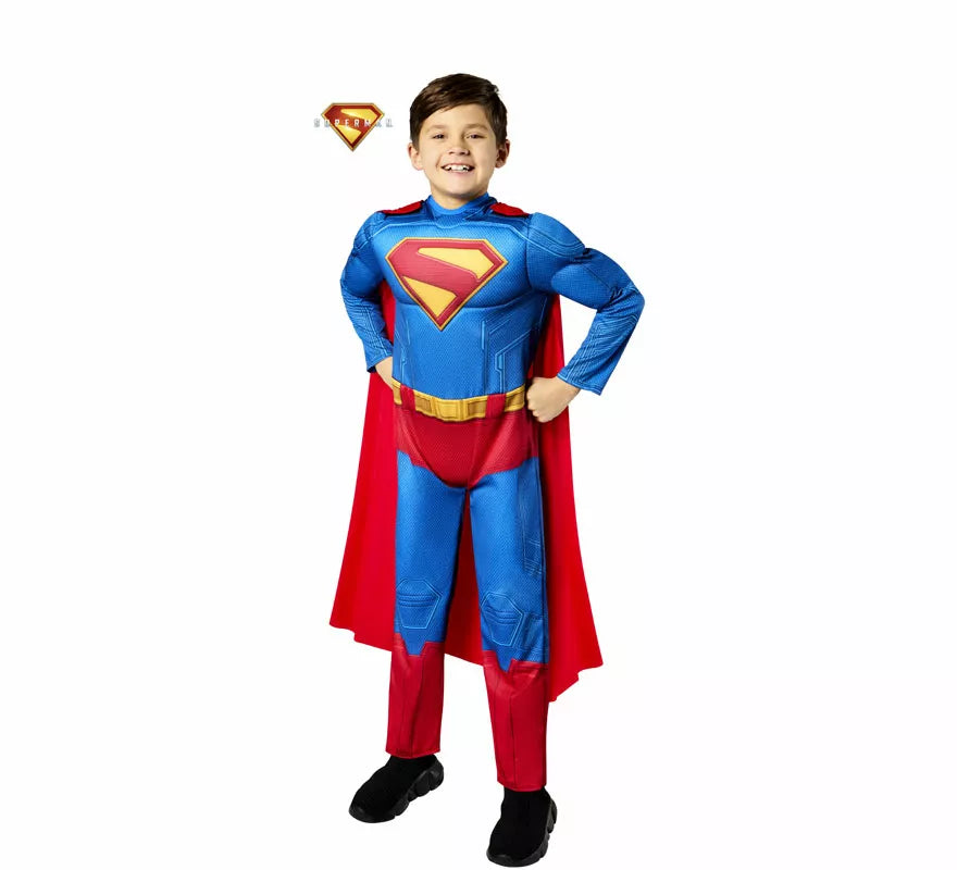 Translation missing: pt-PT.Disfraz de Superman Deluxe para niño