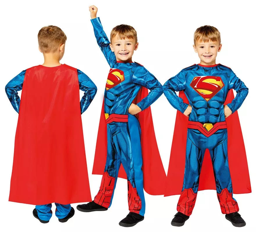 Translation missing: pt-PT.Disfraz de Superman Eco para niño