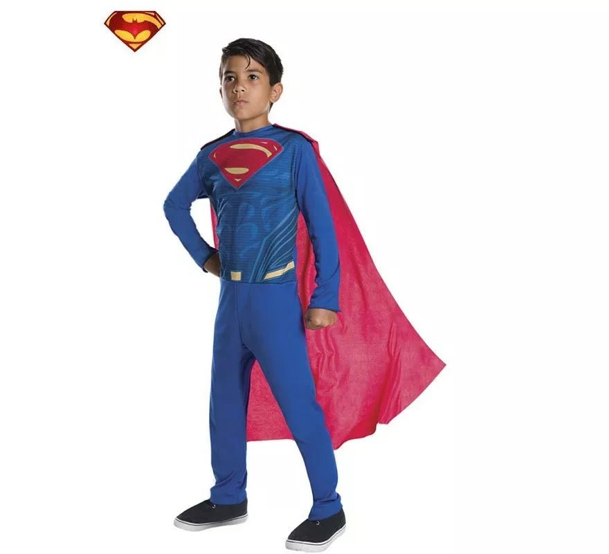 Translation missing: pt-PT.Disfraz de Superman Liga de la Justicia Opp con capa para niño