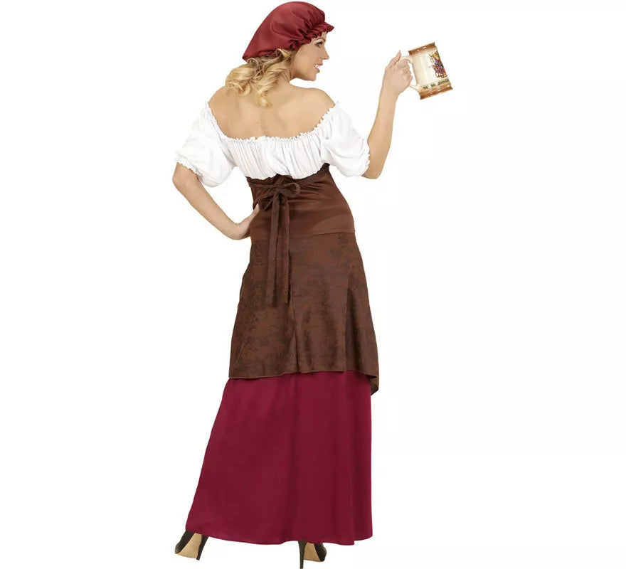 Translation missing: pt-PT.Disfraz de Tabernera Medieval Alegre para mujer