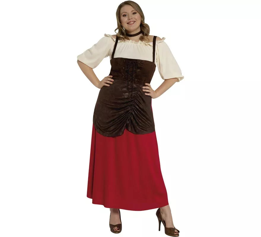 Translation missing: pt-PT.Disfraz de Tabernera Medieval para mujer