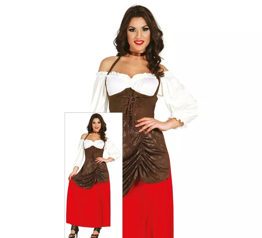 Translation missing: pt-PT.Disfraz de Tabernera Medieval para mujer