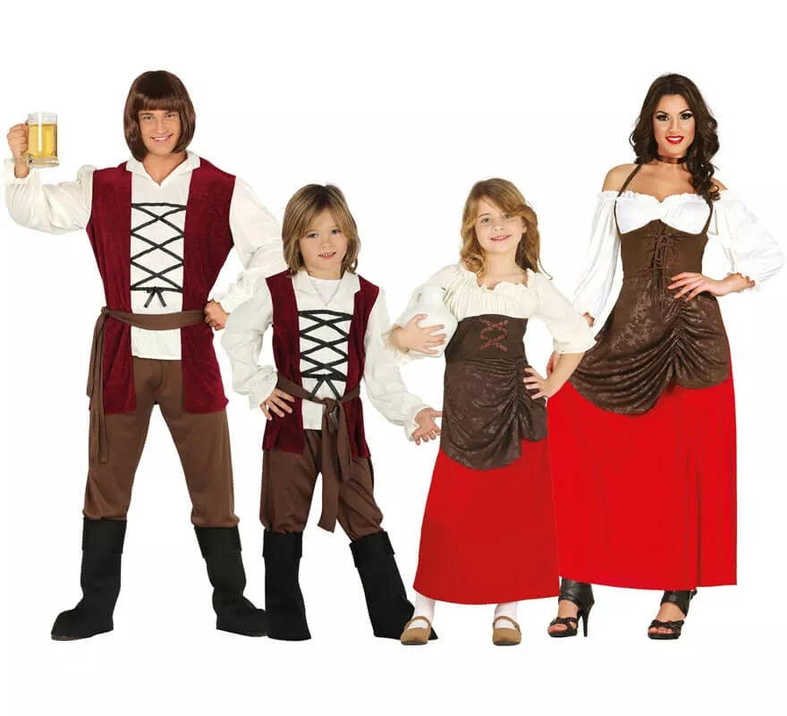 Translation missing: pt-PT.Disfraz de Tabernera Medieval para mujer