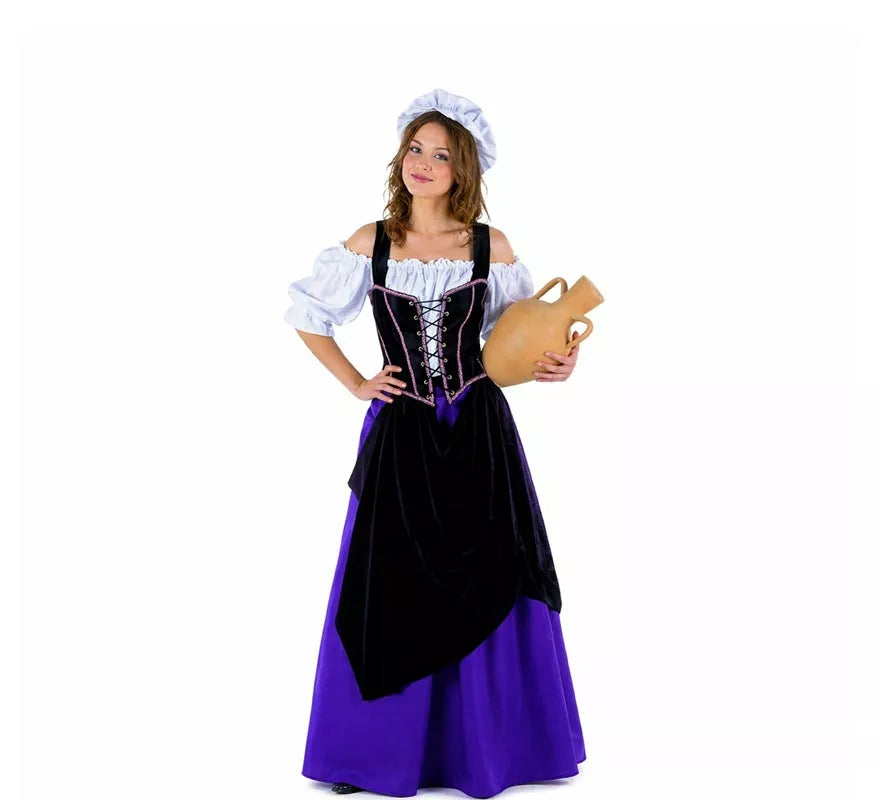 Translation missing: pt-PT.Disfraz de Tabernera Medieval para mujer