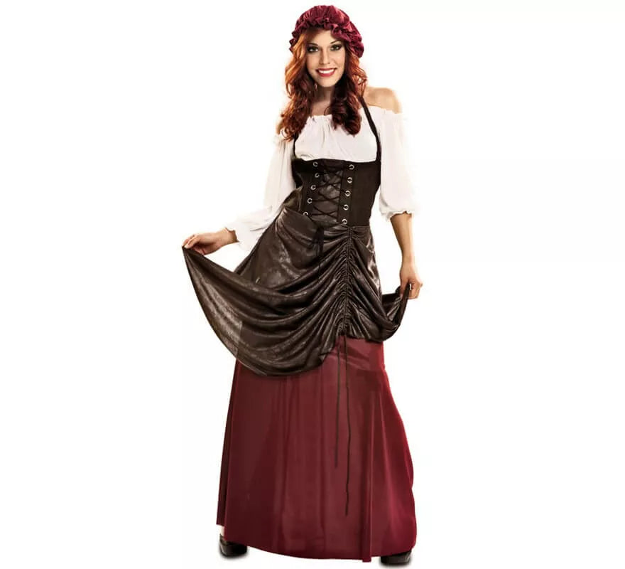 Translation missing: pt-PT.Disfraz de Tabernera medieval para mujer