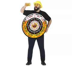 Fato de dardo para beber masculino