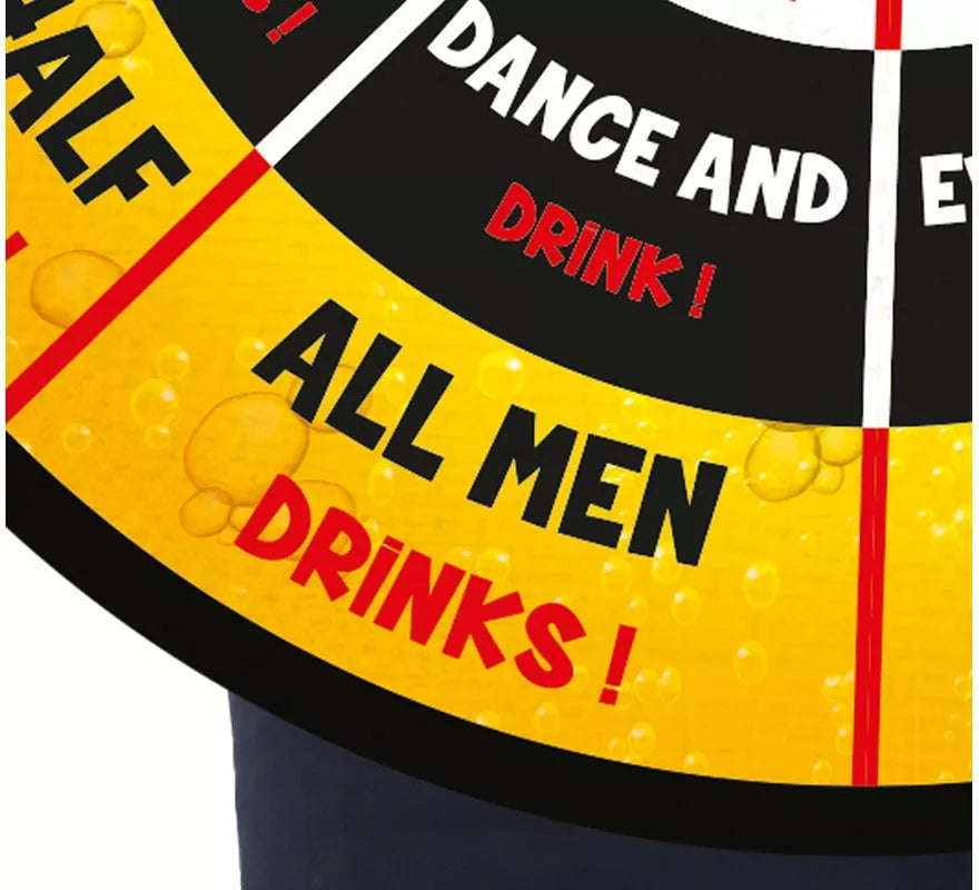 Disfraz de Tablero de dardos para bebidas para adultos