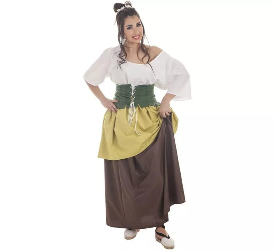 Translation missing: pt-PT.Disfraz de Tendera Medieval para mujer