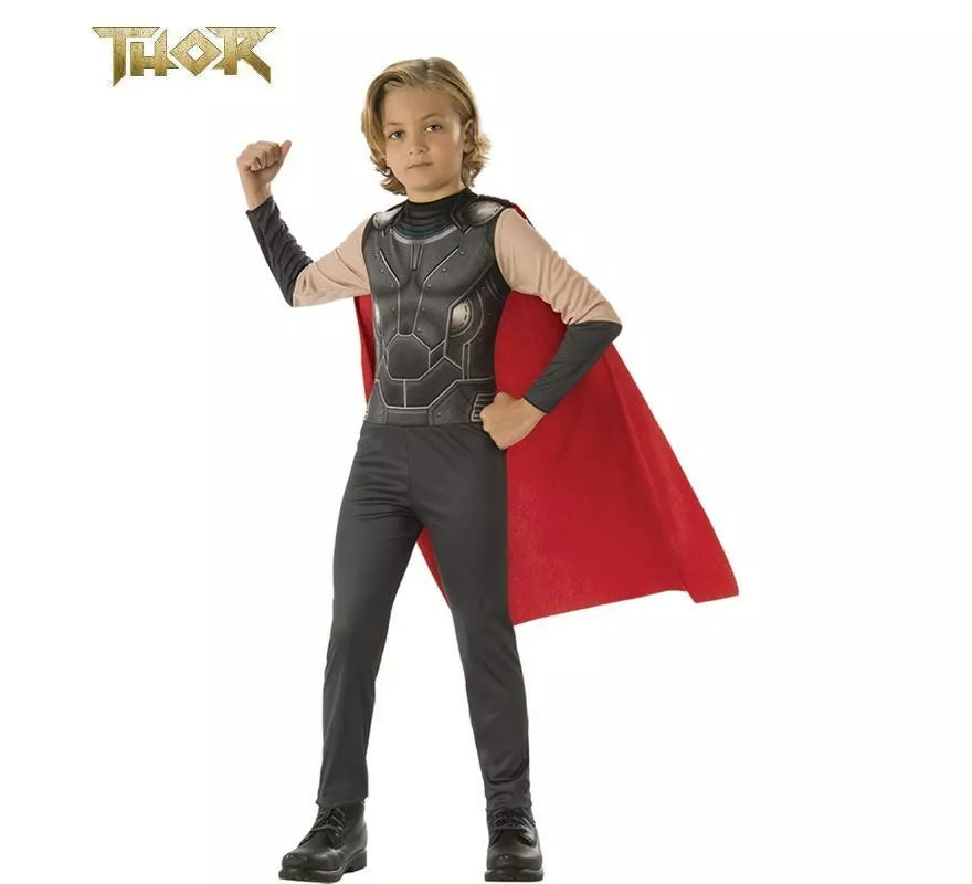 Translation missing: pt-PT.Disfraz de Thor Opp con capa roja para niño