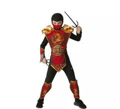Fato de tigre ninja para menino