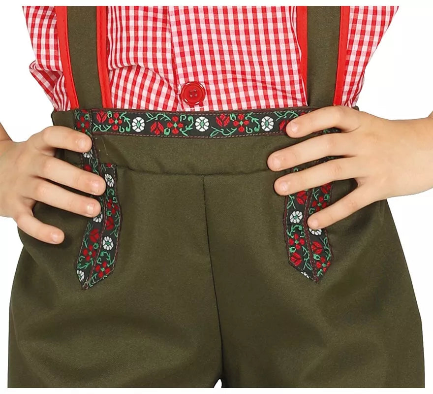 Disfraz de Tirolés Baviera para niño