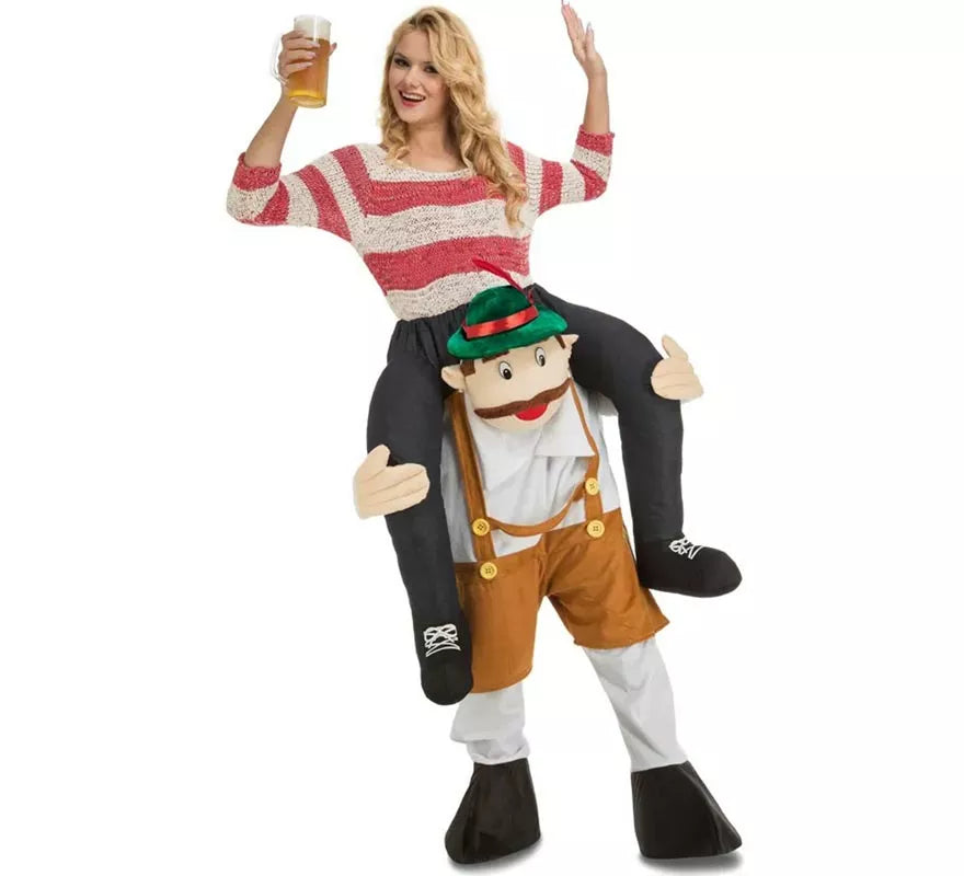 Translation missing: pt-PT.Disfraz de Tirolés Oktoberfest a hombros para adultos