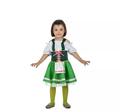 Fato de tirolesa para menina