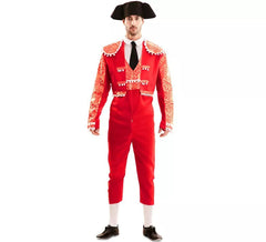 Fato Red Bullfighter para homens