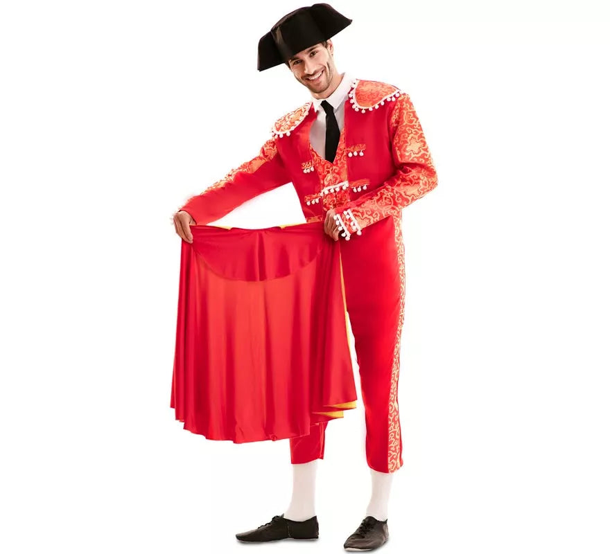 Translation missing: pt-PT.Disfraz de Torero Rojo para hombre