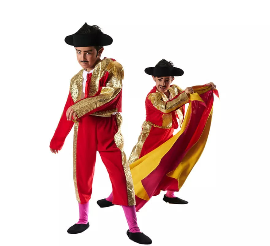 Translation missing: pt-PT.Disfraz de Torero Rojo para niño