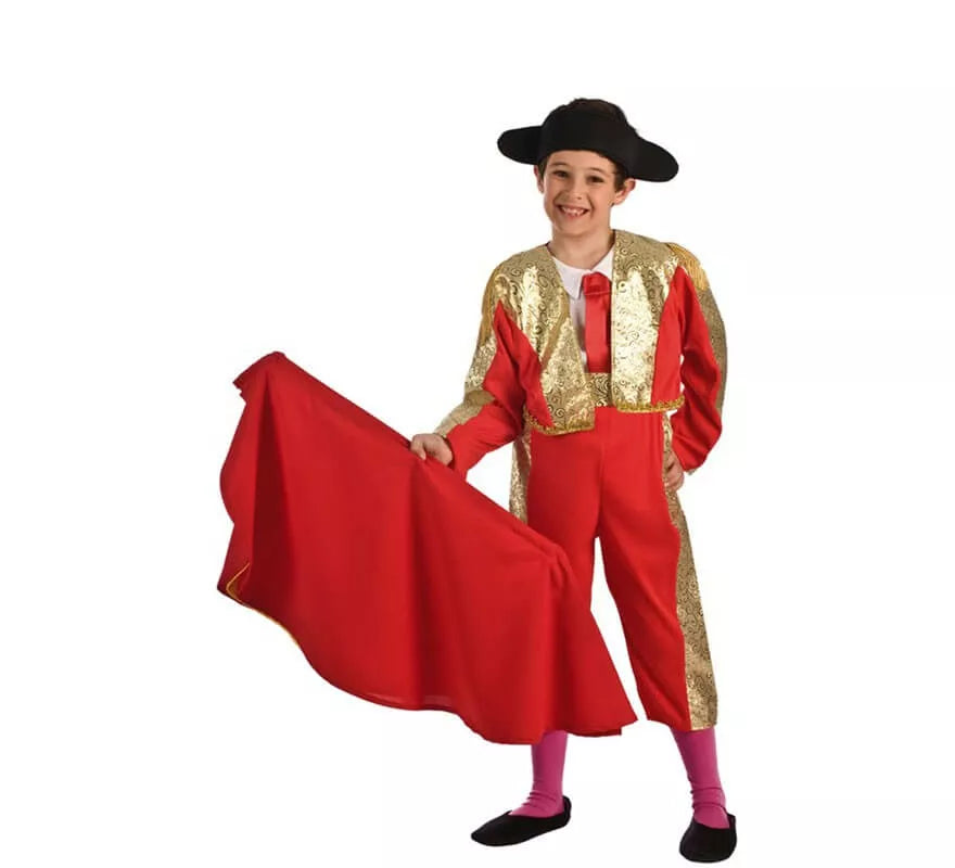 Translation missing: pt-PT.Disfraz de Torero Rojo para niño