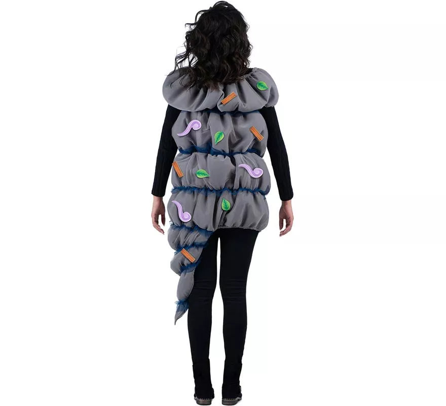 Translation missing: pt-PT.Disfraz de Tornado gris con accesorios para adulto