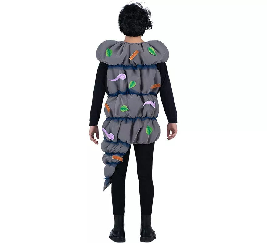 Translation missing: pt-PT.Disfraz de Tornado gris con accesorios para adulto