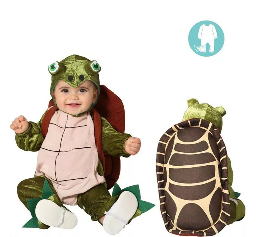 Translation missing: pt-PT.Disfraz de Tortuga con Caparazón para bebé