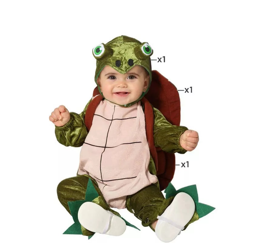 Translation missing: pt-PT.Disfraz de Tortuga con Caparazón para bebé
