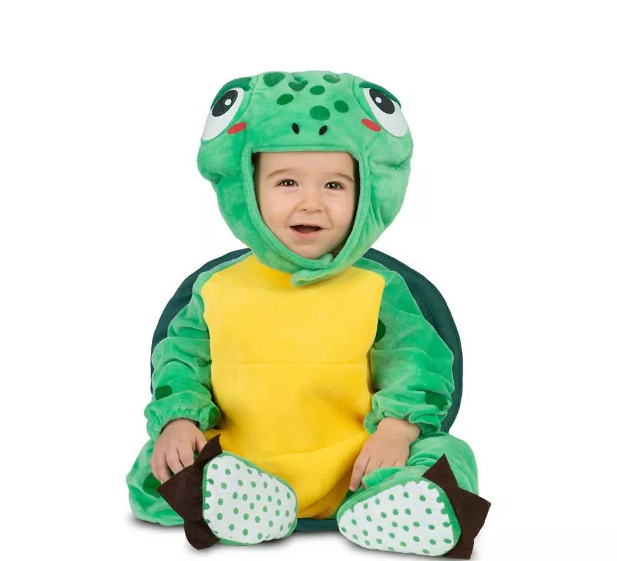 Translation missing: pt-PT.Disfraz de Tortuga con gorro y cola para bebé y niños