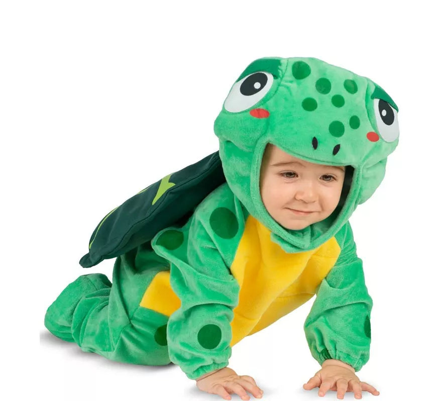 Translation missing: pt-PT.Disfraz de Tortuga con gorro y cola para bebé y niños