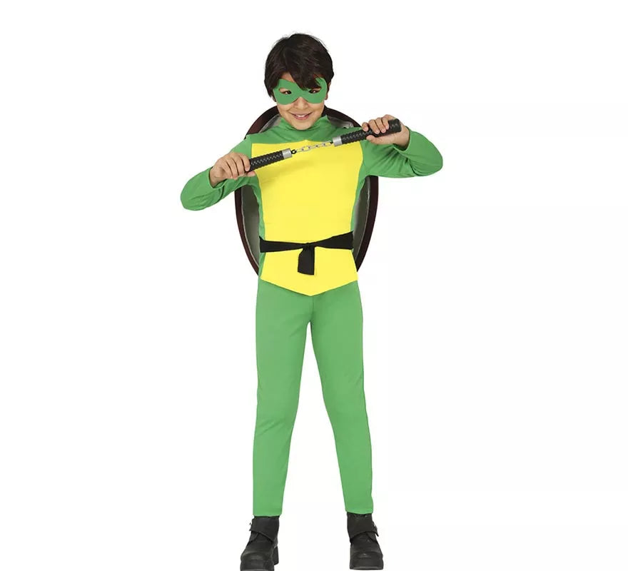 Translation missing: pt-PT.Disfraz de Tortuga de combate con mochila para niños