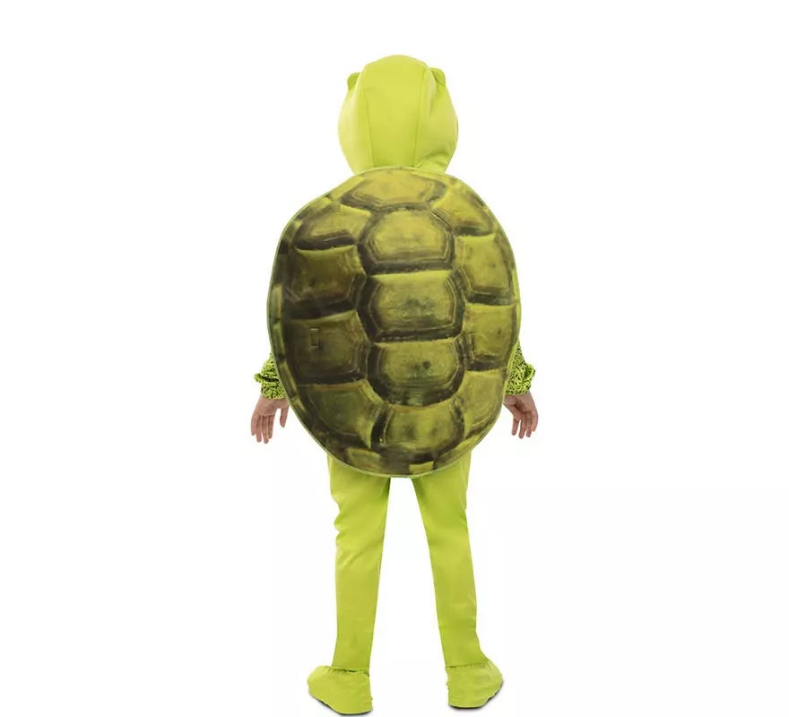 Translation missing: pt-PT.Disfraz de Tortuga verde con caparazón para niños