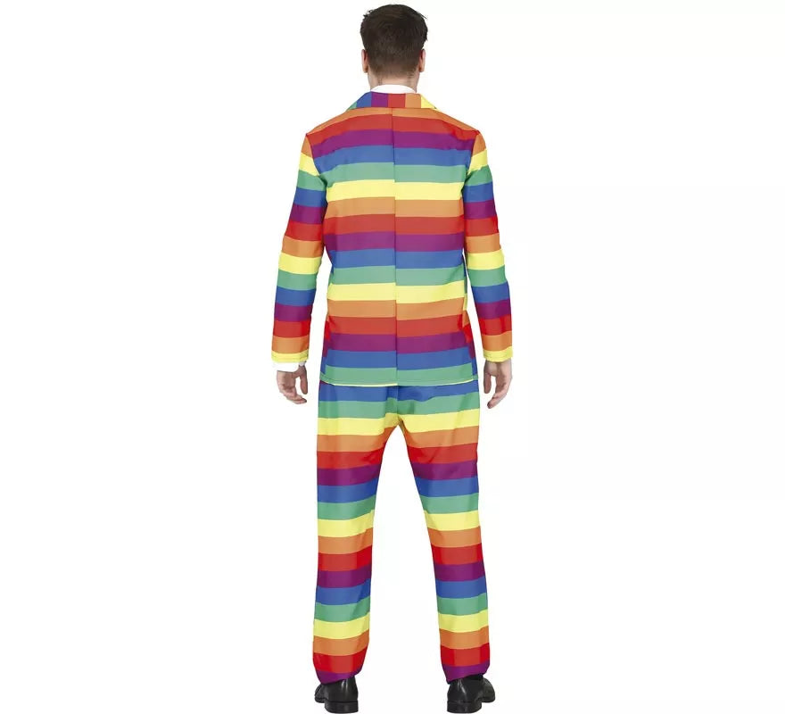 Translation missing: pt-PT.Disfraz de Traje de Arcoíris para Hombre