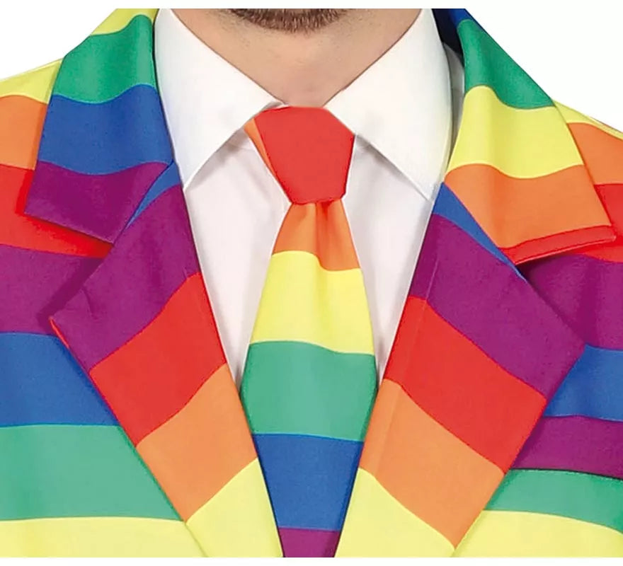 Translation missing: pt-PT.Disfraz de Traje de Arcoíris para Hombre