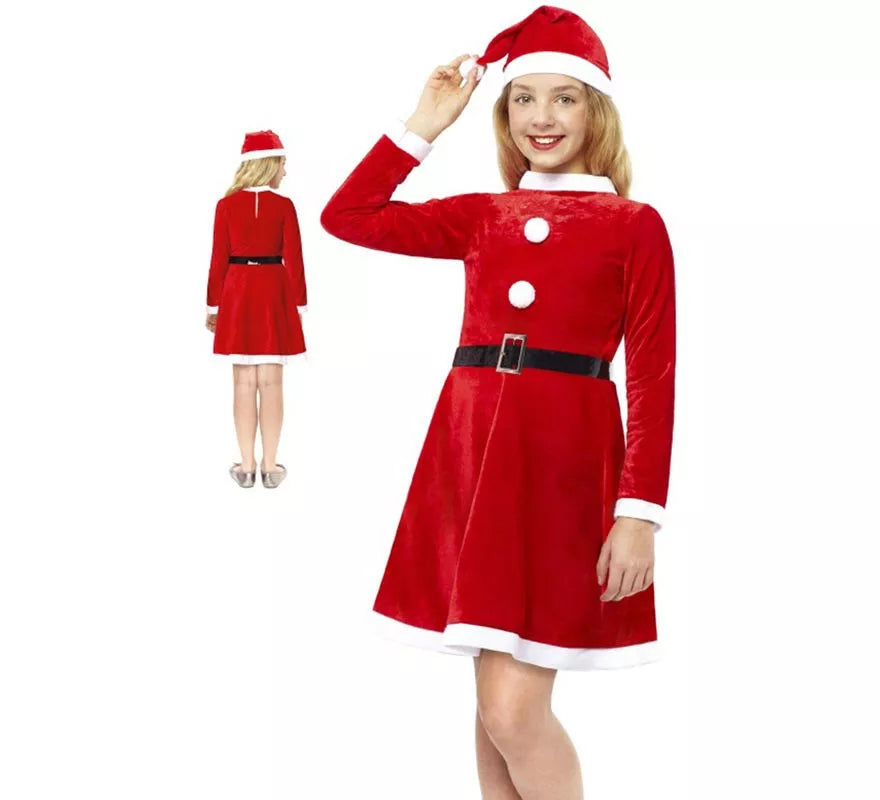 Translation missing: pt-PT.Disfraz de Traje Mamá Noel para bebé y niña