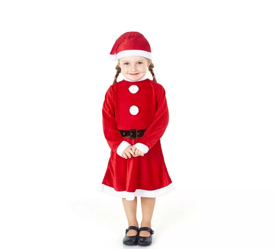 Translation missing: pt-PT.Disfraz de Traje Mamá Noel para bebé y niña