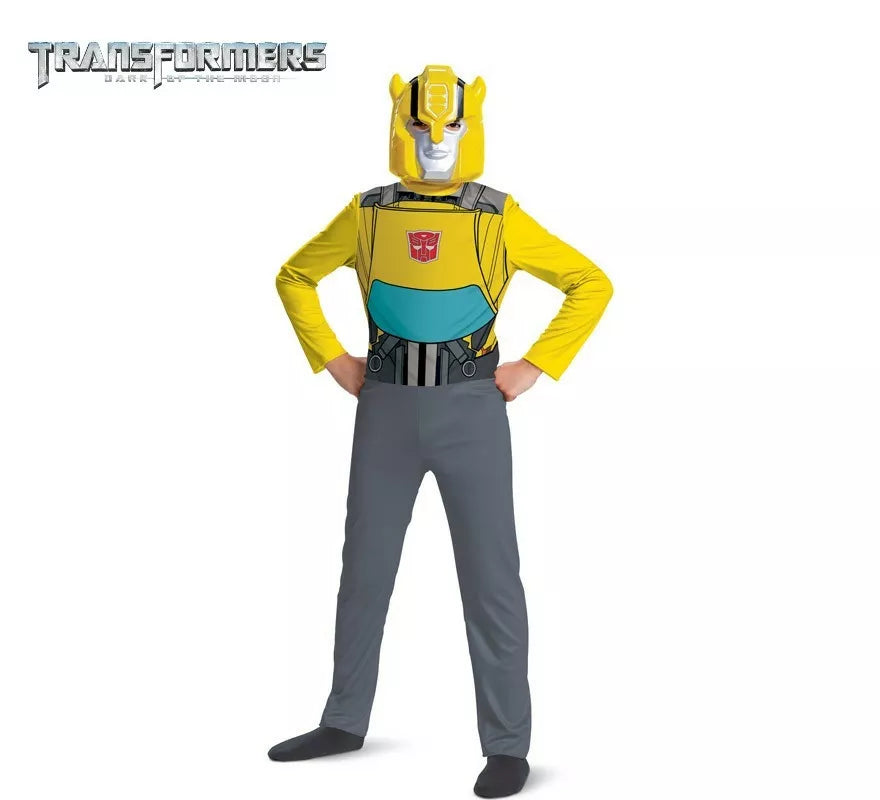 Translation missing: pt-PT.Disfraz de Transformers Bumblebee Básico para niño