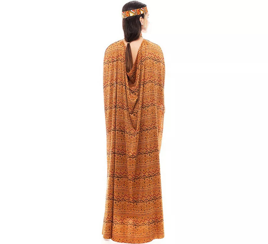 Translation missing: pt-PT.Disfraz de Tribal Africana amarillo y marrón para mujer
