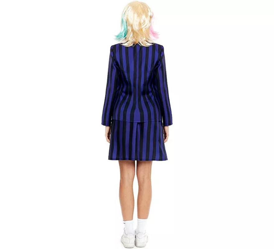 Disfraz de Uniforme de Colegio Tenebroso para mujer
