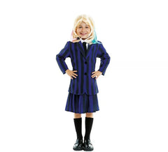 Fato de uniforme escolar escuro para meninas e adolescentes