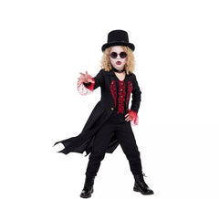 Fato de vampiro elegante para menina