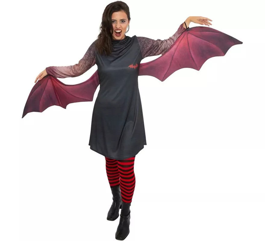 Translation missing: pt-PT.Disfraz de Vampira oscura con alas para mujer